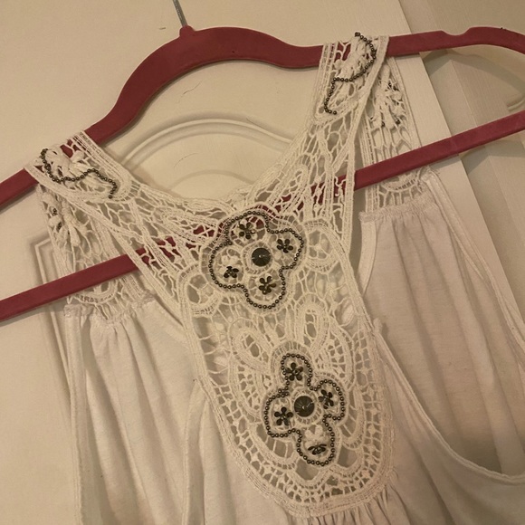 Vintage SWS Beaded Tank - Picture 4 of 4